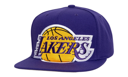 NBA XL Logo Snapback Cap "Los Angeles Lakers - Purple" HS9761 LALPURP