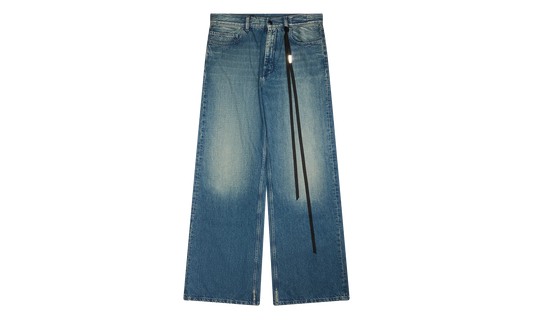 Modest Relaxed Flared Trousers "Mid Blue" ADR MJNS 0001