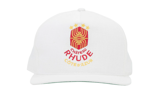 Azur Linen Baseball Cap "White" RHD-MACC-0005