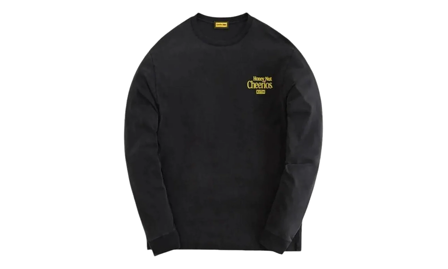 Cheerios Cereal Box Longsleeve Tee "Black" KITH86