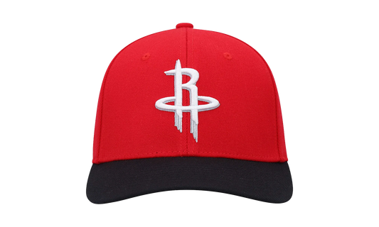 NBA Team 2 Tone 2.0 Stretch Snapback Cap "Houston Rockets - Red / Black" HHSS3265 HROYYPPPRDBK