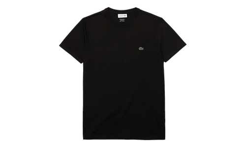Crew Neck Pima Cotton Jersey T-shirt "Black" TH6709 031