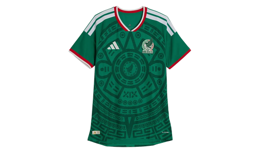 Mexico 26 Home Authentic Jersey "Bold Green" JL8540