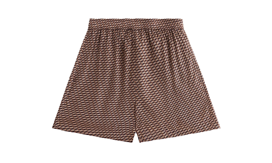 Rayne Monogram Silk Short WMNS "Brown" KHW060185 210