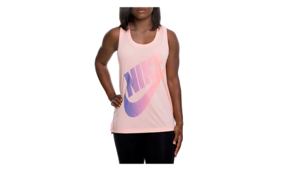 Sportswear Tank Top Logo Futura WMNS "Bleached Coral / Purple Slate" 890754 697