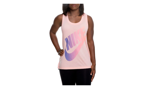 Sportswear Tank Top Logo Futura WMNS "Bleached Coral / Purple Slate" 890754 697