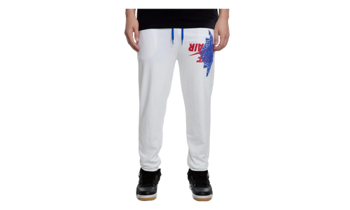 Air Jordan Jumpman Wings Classic Fleece Pants "White" BQ8470 100