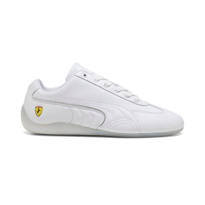 Scuderia Ferrari Speedcat Miami White Lace Up Sneakers