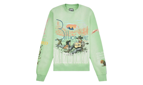 Tomorrow Sunset Sweatshirt "Abinsthe Green" 841 9302 ABIN