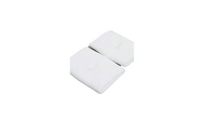 NBA Elite Wristbands "White" NKN03100