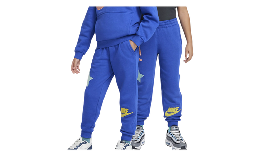 Sportswear Club Fleece Trousers "Gane Royal Blue / Rising Emerald Green / Oppit Yellow" FD3031 480