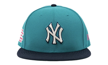 59FIFTY MLB NY YANKEES FITTED HAT "ERIC EMANUEL - Green/ Navy" EE431