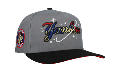9FIFTY New York Yankees 50th Season A Frame Snapback Hat "Celestial Cosmic / Grey" NE279