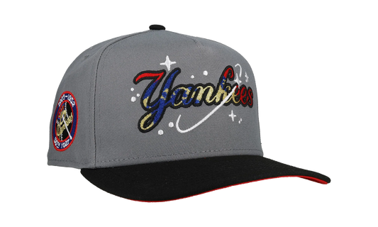 9FIFTY New York Yankees 50th Season A Frame Snapback Hat "Celestial Cosmic / Grey" NE279