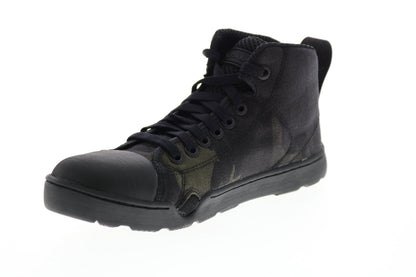 Altama Maritime Mid 333051 Mens Black Wide Canvas Athletic Tactical Shoes