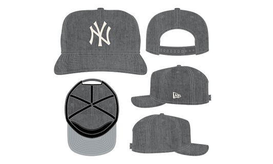 9TWENTY New York Yankees Snapback Hat "Graphite Nylon" NE285