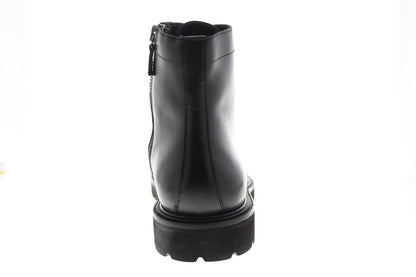 Aquatalia Patrizio Calf 34M0935-BLK Mens Black Leather Casual Dress Boots