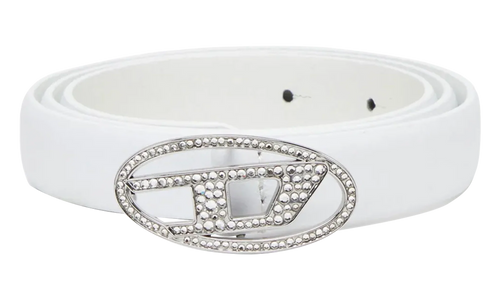 B 1DR Strass 20 Belt "White" X09972 P6364 T1003