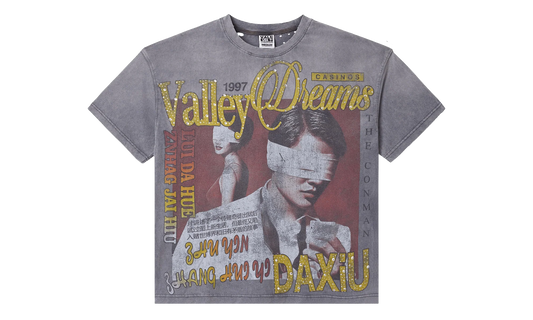 Charcoal Casino Tee "Grey" VAL40