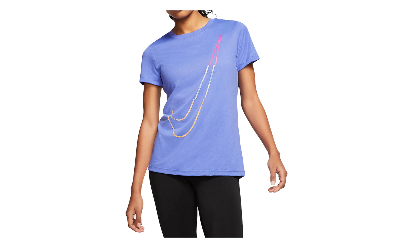 Dri-fit Legend Icon Clash Swoosh Tee WMNS "Purple" CT7352 500