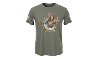 Star Girl Tee "Aged Green" ALSS26MJSST33
