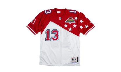 NFL Dan Marino Authentic Jersey "1994-95 AFC - White / Red" AJY6LG19125 AFCWHRD94DMA