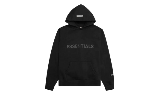 Pullover Hooded Sweatshirt Applique Logo "Black" 192HO202000F