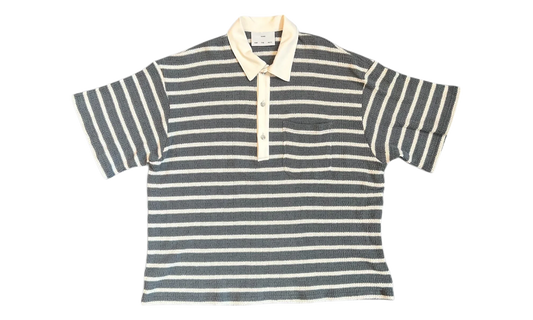 Gym Polo "Pianio Knit - Grey" 261 MTS037 PKNTGRY