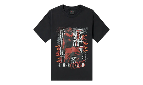Cactus Jack x Air Jordan MJ 2 T-Shirt "Black" TSUC55