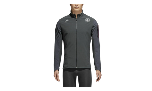 Boston Marathon Supernova Storm Jacket "Carbon / Noble Red" CW3581