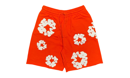 The Cotton Wreath Sweat Shorts "Orange" DT293