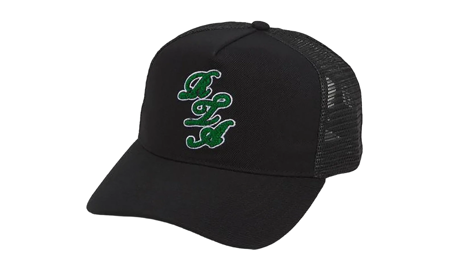 Gideon Script Logo Hat "Black / Green" MCCTW422 A1954BKGSL