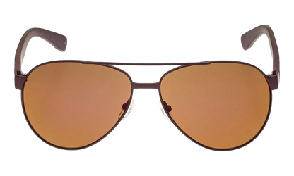 Aviator Sunglasses "Burgundy" L185S-615