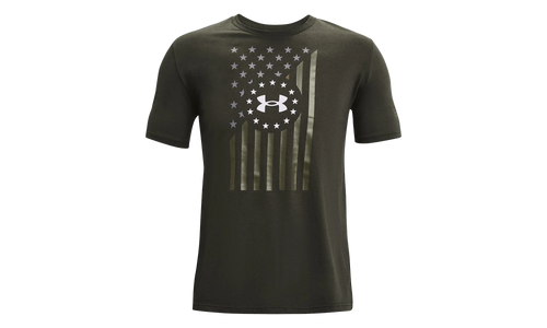 Freedom Chest Flag T-Shirt "Baroque Green / Marine OD Green" 1365053 310