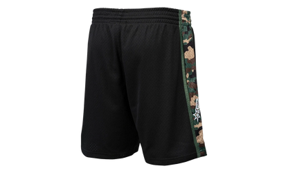 NBA Straight Fire Camo Swingman Shorts "1994 San Antonio Spurs - Black" BA30ZC SAS K NNM