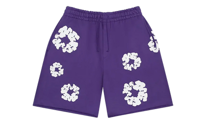Cotton Wreath Sweatshorts "Purple" DT536