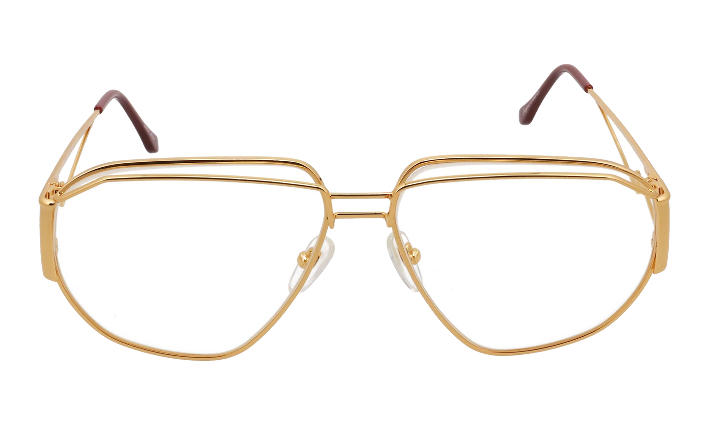 Escobar Geometric Edition 24KT "Yellow Gold / Clear" ESGE2 0001 24C4