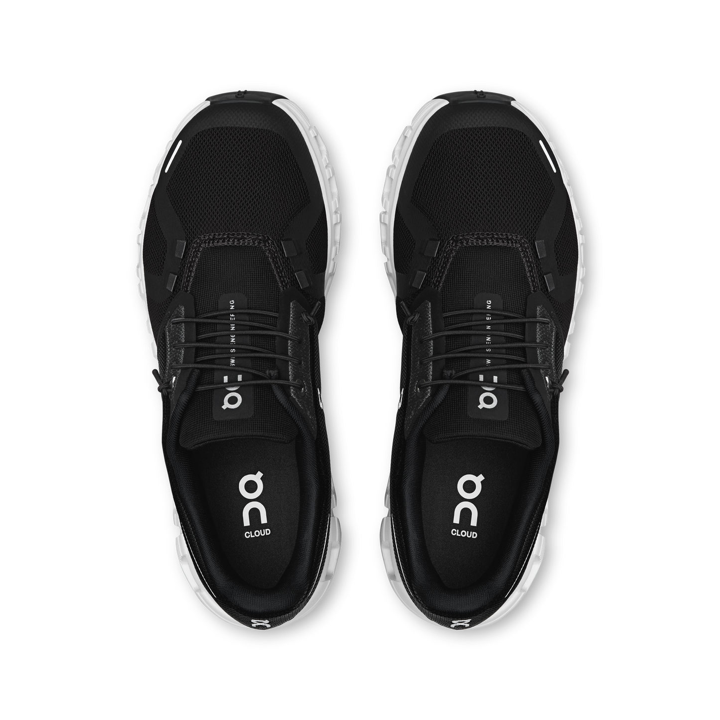 Women's Cloud 6 Wide in Black/White