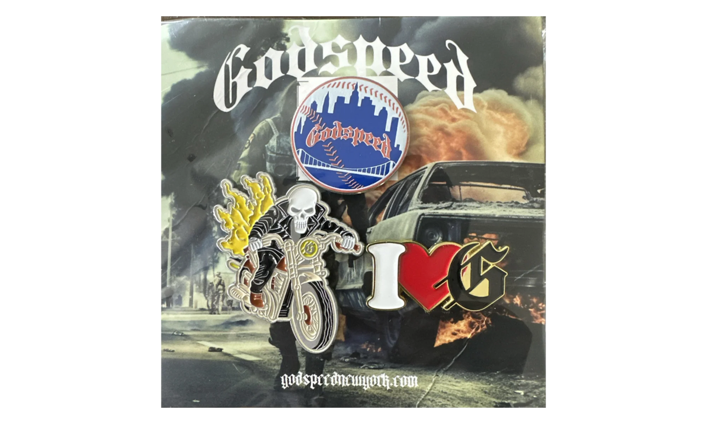New York Pins (3 Pieces) "Multicolor" GS046