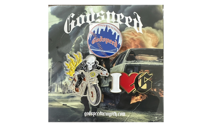 New York Pins (3 Pieces) "Multicolor" GS046