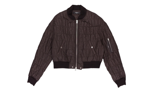Quilted Down Bomber "Brown" PS22WOS005 BROWN