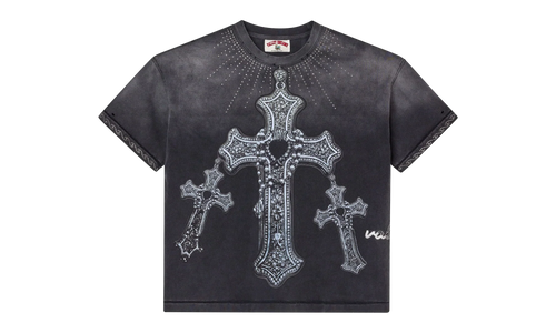 Pierced T-Shirt "Black" 10079629