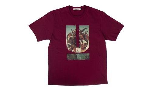 U Graphic T-Shirt "Red / Purple" UCX3802 RED