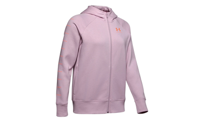 Rival Fleece Sportstyle Hoodie WMNS "Pink Fog / Peach" 1348559 694