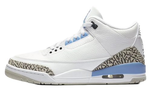 Jordan 3 "UNC Tarheels PE" AJ3 838936