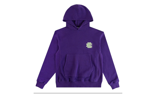 EE BASIC HOODIE "FW24 - Purple/Green" EE484