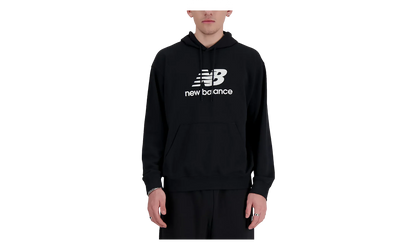 Sport Essentials Fleece Logo Hoodie "Black / White" MT41505BK