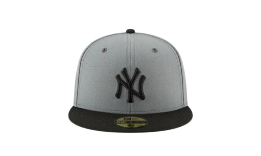 59Fifty MLB New York Yankees Storm Gray Basic Fitted Hat "Grey" 11591121