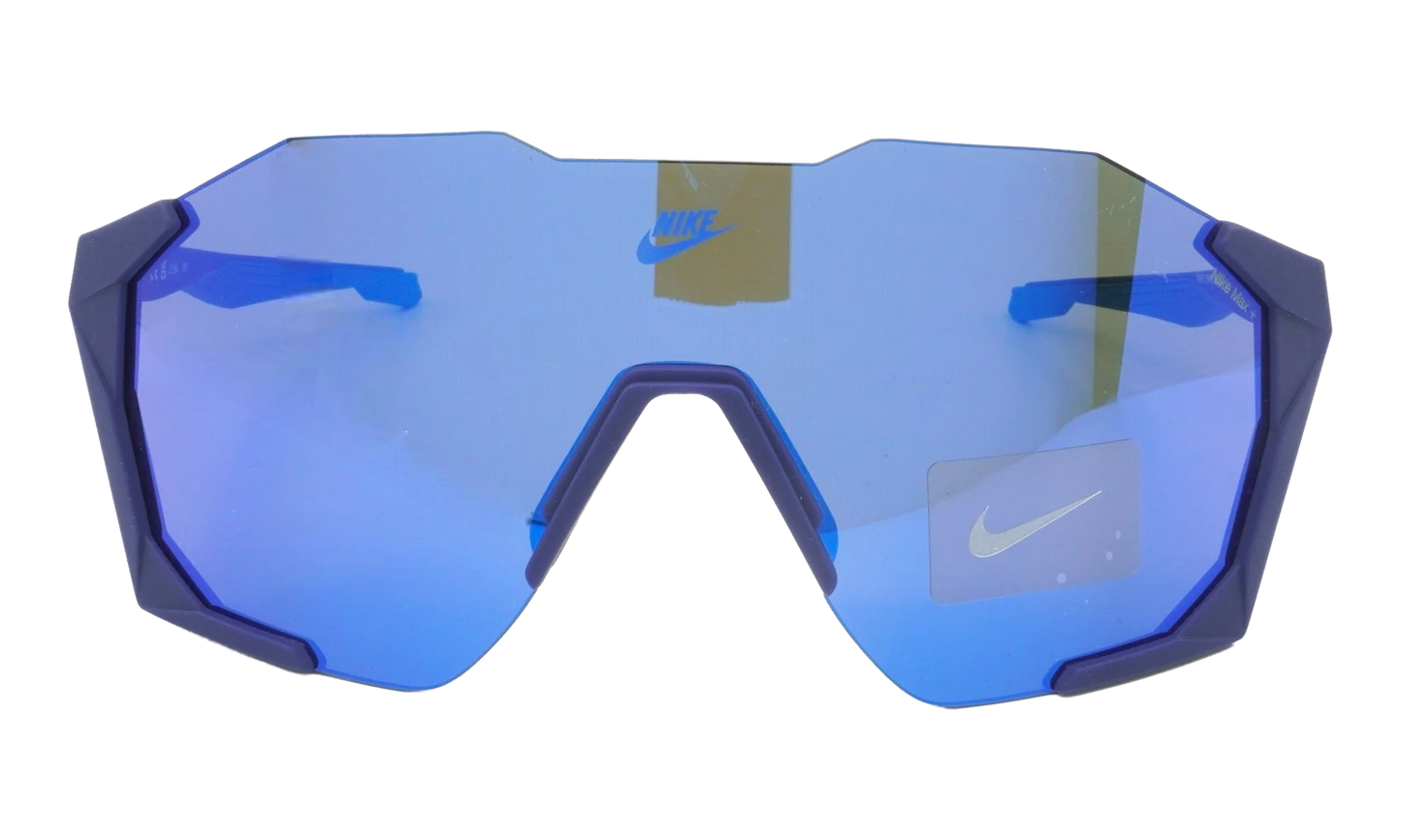 Charged Shield Sunglasses "Matte Blue Void / Blue Mirror" IB3518X 492