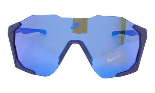 Charged Shield Sunglasses "Matte Blue Void / Blue Mirror" IB3518X 492